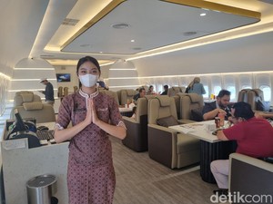Awalnya Takjub Ada Pesawat Boeing Parkir di Bekasi, Ternyata Bisa Makan Enak, Lho