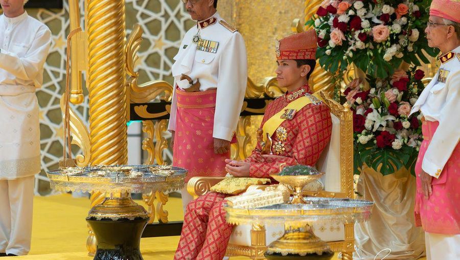Pangeran Mateen dan Anisha Isa-Kalebic (Tangkapan layar instagram @rudolfportillo)