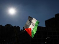 Potret Pro Palestina 'Serbu' New York, Blokir Jalan dan Terowongan