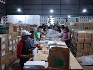 KPU Malang Temukan Ribuan Surat Suara Pemilu 2024 Rusak