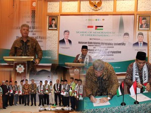 UIN Mataram Sediakan Beasiswa S1-S3 bagi Warga Palestina