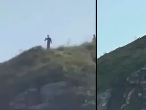 Sosok Misterius Diduga Alien Setinggi 3 Meter Terekam Kamera