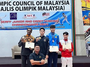 Tim Anggar Indonesia Raih 5 Medali di Championships 2024 Malaysia