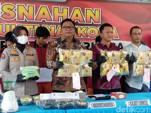 Polda Sumsel Musnahkan 36 Kg Sabu-Ribuan Ekstasi, 13 Tersangka Diamankan