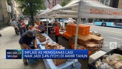 Video: Desember 2023, Inflasi AS Mengganas Lagi Naik Jadi 3,4% (yoy)