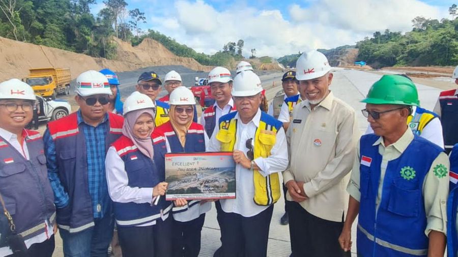 Pementerian PUPR Targetkan Jalan Tol Padang - Sicincin Fungsional Juli 2024. (Dok. PUPR)