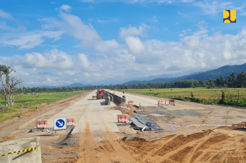 Pementerian PUPR Targetkan Jalan Tol Padang - Sicincin Fungsional Juli 2024. (Dok. PUPR)