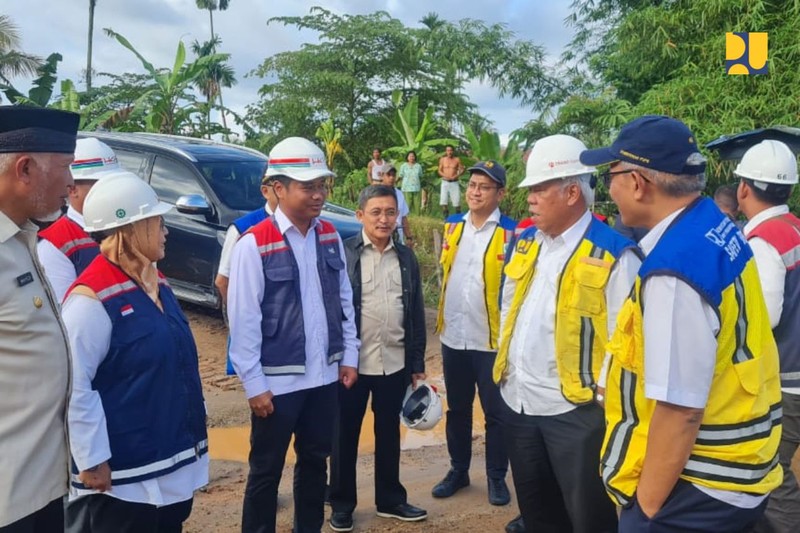 Pementerian PUPR Targetkan Jalan Tol Padang - Sicincin Fungsional Juli 2024. (Dok. PUPR)