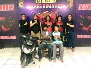 Pura-pura Bertamu, 2 Pria Curi Motor Anak Kos di Bima