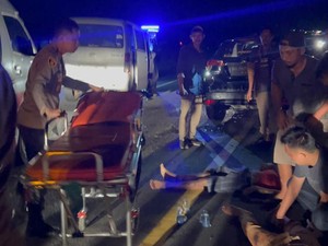 Granmax Vs HR-V Tabrakan di Tol Palindra, Satu Korban Tewas