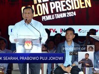 Video: Tak Searah, Prabowo Puji Jokowi