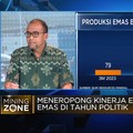 Teropong Target Cemerlang Emiten Emas di Tahun 2024