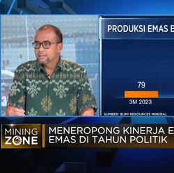 Teropong Target Cemerlang Emiten Emas di Tahun 2024