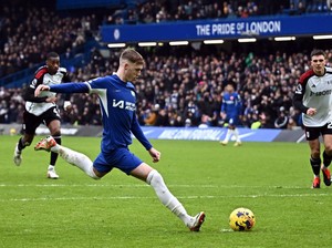 Gol Penalti Bawa Chelsea Ungguli Fulham di Babak Pertama