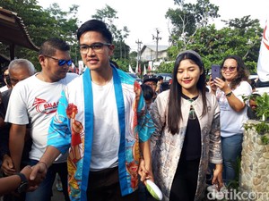Bertemu Relawan, Kaesang: Dari Dalam Hati Berharap Mas Gibran Gabung PSI