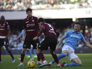 Napoli Vs Salernitana: Gol di Injury Time Menangkan Partenopei