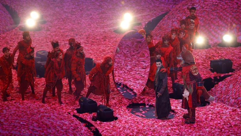 Pembukaan gelaran Piala Asia 2023 di Lusail Stadium, Lusail, Qatar pada Jumat (12/1/2024). (REUTERS/Ibraheem Al Omari)