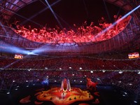 Spektakuler! Potret Megahnya Pembukaan Piala Asia 2023 di Qatar