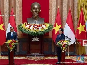Jokowi Bertemu Vo Van Thuong, RI-Vietnam Kerja Sama Pangan-EV