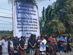 Warga Terdampak Tol Mengwi-Gilimanuk Minta Kejelasan Proyek ke Jokowi