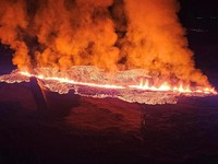 Potret Letusan Gunung Berapi di Islandia yang Mirip 'Neraka'