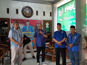 Datangi Rumah Caleg PAN, Zulhas Disambut Antusias Warga Sukoharjo