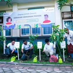 Pertamina Gelar Sekolah Energi Berdikari di SMAN 8 Denpasar