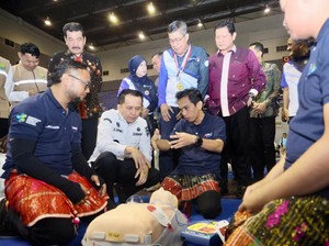 Kompetisi Code Blue Perdatin Raih Rekor MURI Diapresiasi Pj Gubernur Sumsel