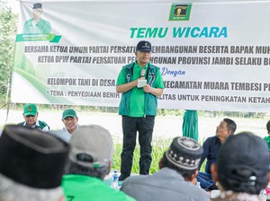 PPP Dorong Kesejahteraan Petani Jambi, Mardiono: Harus Kita Perjuangkan