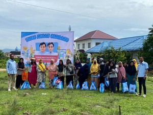 Barisan Relawan RFG Gelar Tebus Murah 1.000 Paket Sembako di Sultra