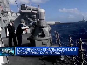 Laut Merah Masih Membara, Houthi Balas Dendam Tembak Kapal Perang AS