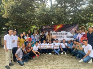 FP NTT Malang Raya Galang Dana untuk Korban Erupsi Gunung Lewotobi