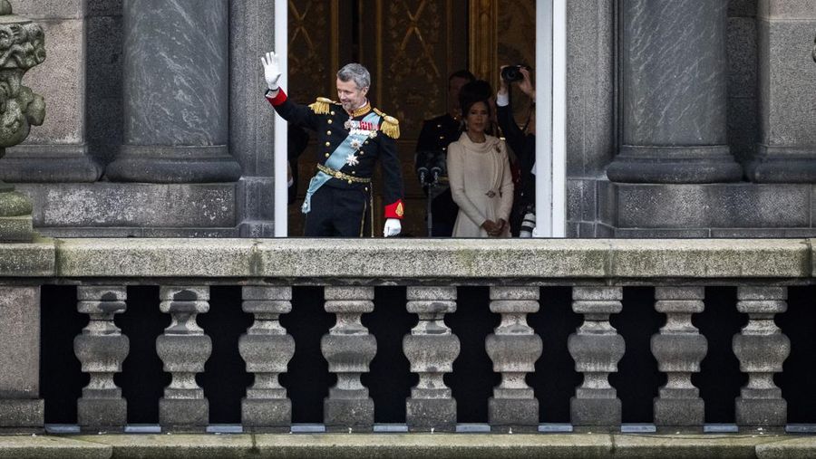 Frederik dinobatkan jadi raja Denmark. (Thomas Traasdahl / Ritzau Scanpix / AFP)