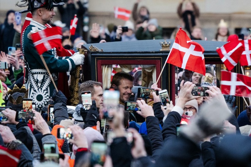 Frederik dinobatkan jadi raja Denmark. (Thomas Traasdahl / Ritzau Scanpix / AFP) Frederik dinobatkan jadi raja Denmark. (Thomas Traasdahl / Ritzau Scanpix / AFP)