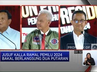 Video: JK Ramal Pilpres Bakal Berlangsung Dua Putaran