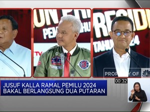 Video: JK Ramal Pilpres Bakal Berlangsung Dua Putaran
