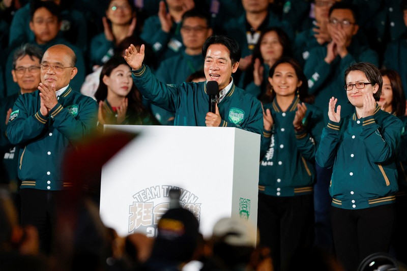 Lai Ching Te berhasil memenangkan pemilihan Presiden Taiwan. (REUTERS/Carlos Garcia Rawlins) Lai Ching Te berhasil memenangkan pemilihan Presiden Taiwan. (REUTERS/Carlos Garcia Rawlins)