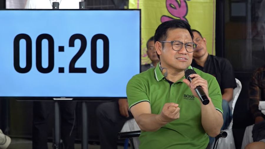 Muhaimin Iskandar saat menghadiri acara Slepet Imin di Probolinggo. (YouTube/Muhaimin Iskandar)