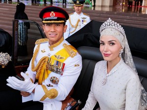 Kisah di Balik Tiara Mewah Anisha Istri Pangeran Mateen, Bertabur 838 Berlian