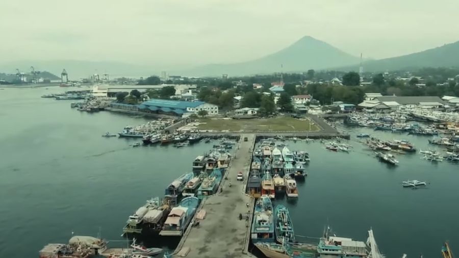 Pelabuhan Perikanan Samudera Bitung (Pusat Tuna di Sulawesi Utara). (Dok. Kementerian Kelautan dan Perikanan)