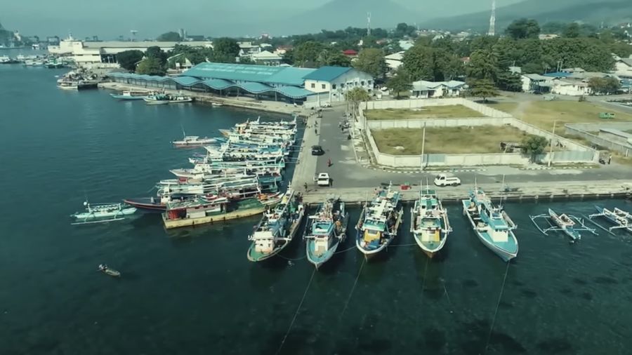 Pelabuhan Perikanan Samudera Bitung (Pusat Tuna di Sulawesi Utara). (Dok. Kementerian Kelautan dan Perikanan)