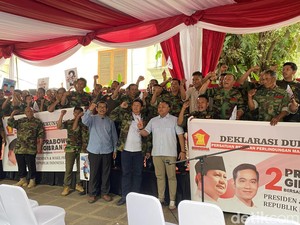 Perlinmas Sukabumi Deklarasi Dukung Prabowo-Gibran di Pilpres 2024