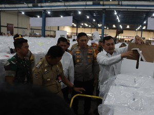 Cek Gudang KPU, Polres-Kodim Bogor Siap Kawal Pemilu
