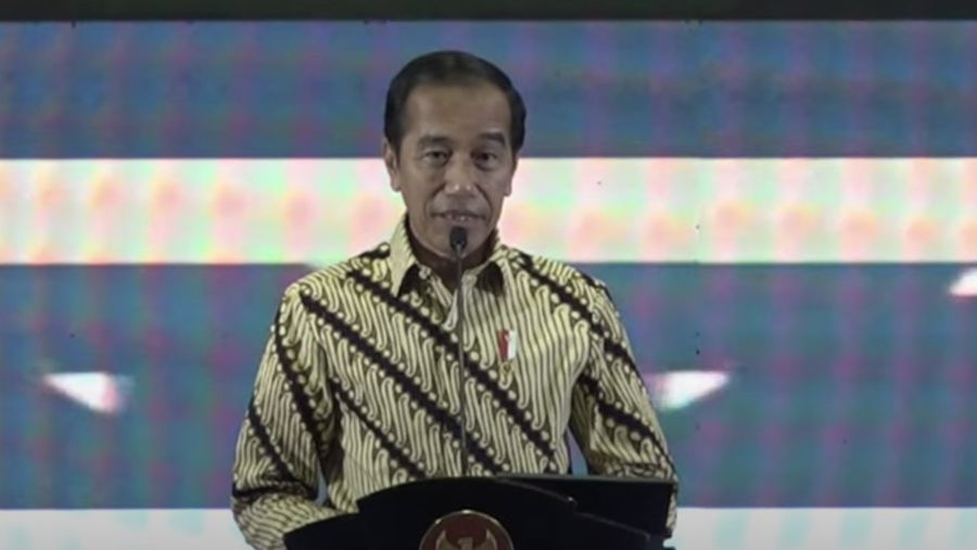 Presiden Joko Widodo saat menghadiri acara Konvensi XXIX dan Temu Tahunan XXV Forum Rektor Indonesia. (YouTuve/Sekretariat Presiden)