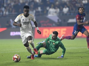 Piala Super Spanyol: Bungkam Barcelona 4-1, Real Madrid Juara!