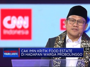 Video: Cak Imin Kritik Food Estate Pemerintah Jokowi