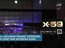NASA Luncurkan Pesawat Supersonik, Lebih Cepat dari Kecepatan Suara