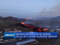 Video: Rumah-rumah di Islandia Dilalap Lahar Gunung Berapi