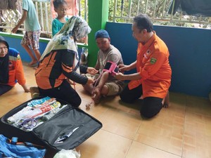 2.135 Warga Korban Banjir di Muratara Terserang Penyakit Gatal-gatal