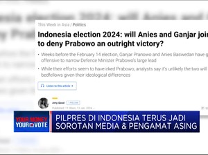Video: Hal Ini Bikin Pilpres RI Terus Jadi Sorotan Media Asing
